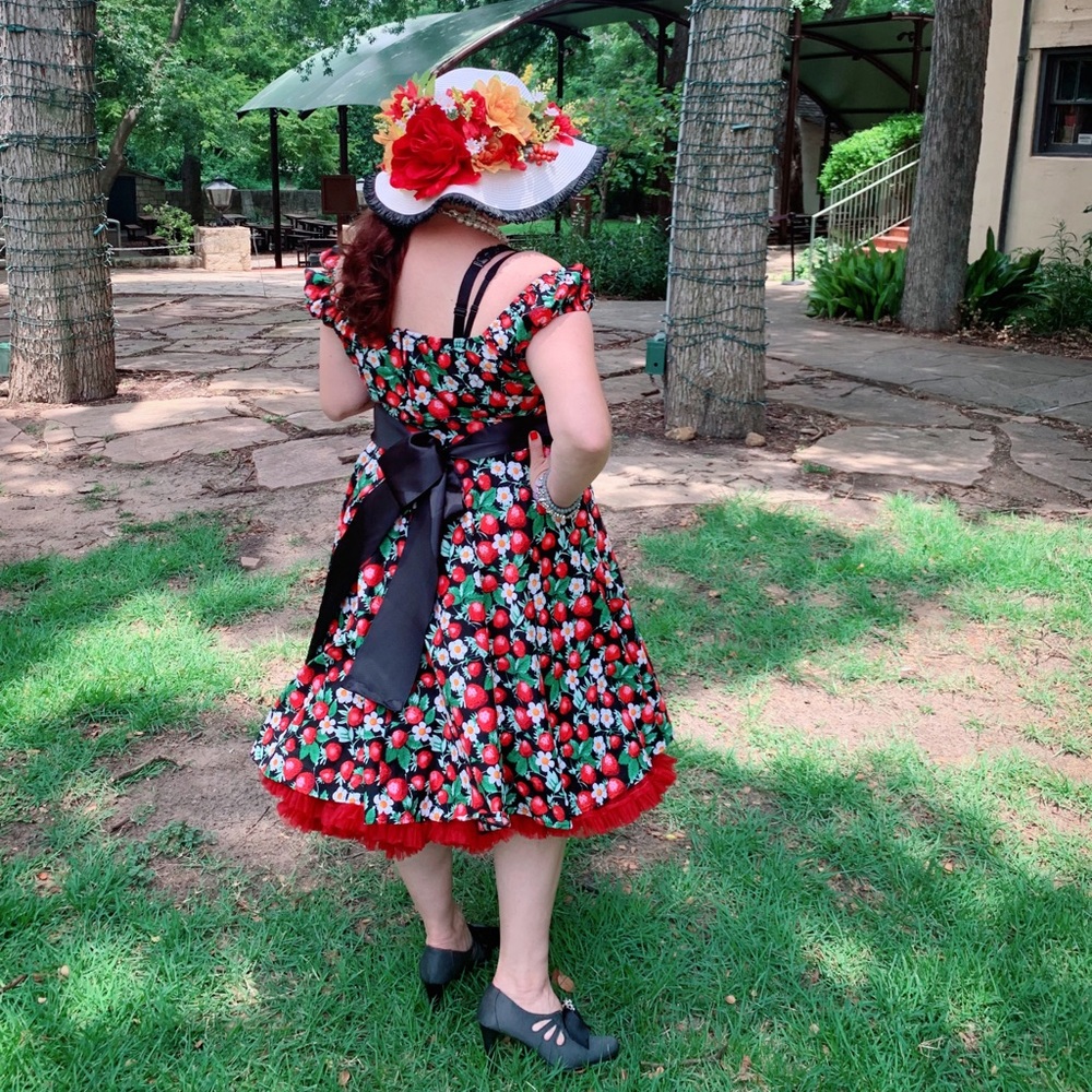 Hell Bunny Strawberry Sundress
